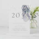 Adult Mermaid ANY Birthday Party Invitation (Debout devant)