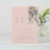 Adult Mermaid ANY Birthday Party Invitation (Debout devant)