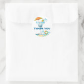 Adult Pool Party Zomer Dank u Sticker (Tas)