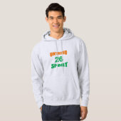 Adult Pullover Hoodie ash ONTARIO SPORT 26 (Devant entier)