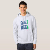 Adult Pullover Hoodie  ash QUEBEC   26 (Voorkant volledig)