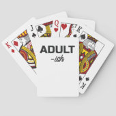 Adult Sarcasm Pokerkaarten (Achterkant)