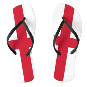 Adult Slim Straps met vlag van Engeland, Verenigd Teenslippers