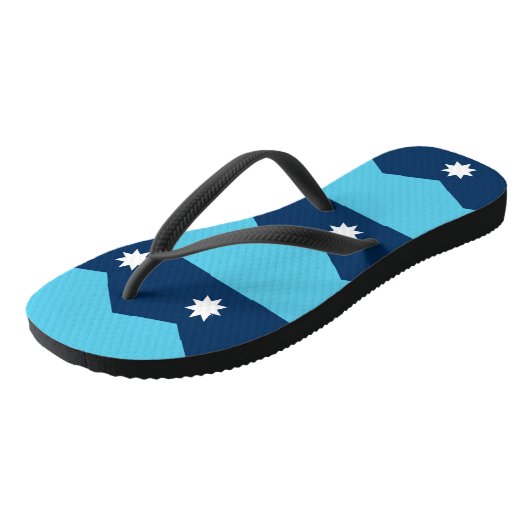 Adult Slim Straps with Flag of Minnesota Teenslippers (Schuin)