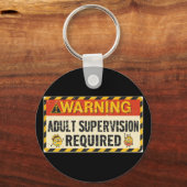  Adult Supervision Keychain (Voorkant)