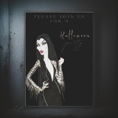 Adulte Adulte Halloween Fête Invitation