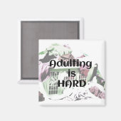 Adulte est DUR avec aimant panier de lessive (Recto/Verso)