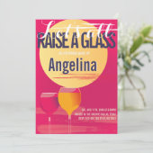 Adulte minimaliste invitation d'anniversaire sans  (Debout devant)