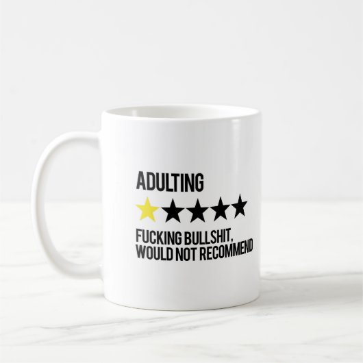 Adulte Mug (Gauche)