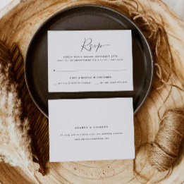 Adulte uniquement | Une carte RSVP de mariage invi