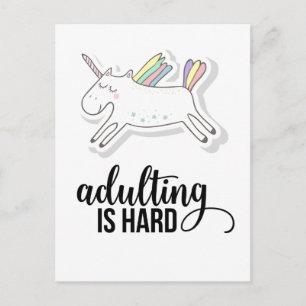 Adulteren is moeilijk grappig briefkaart