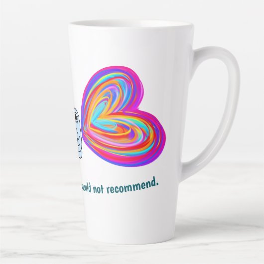 Adulthood: zero stars (Latte Mugs) Latte Mok (Rechts)