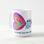 Adulthood: zero stars (Mug) Koffiemok (Voorkant links)