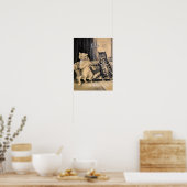 Advance by Louis Wain Poster (Keuken)