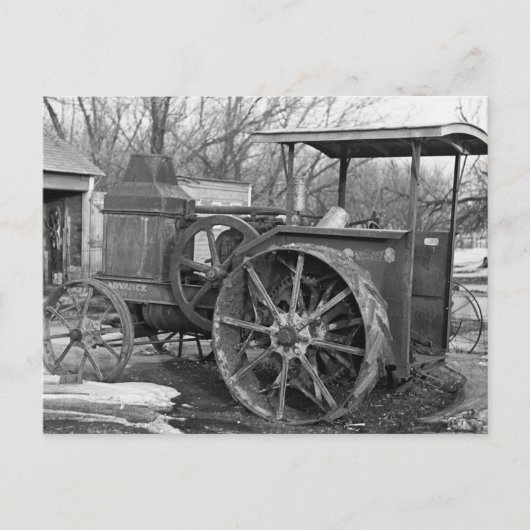 Advance Rumely Tractor, 1936 Briefkaart (Voorkant)