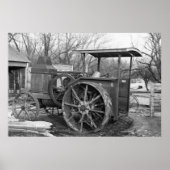 Advance Rumely Tractor, 1936 Poster (Voorkant)
