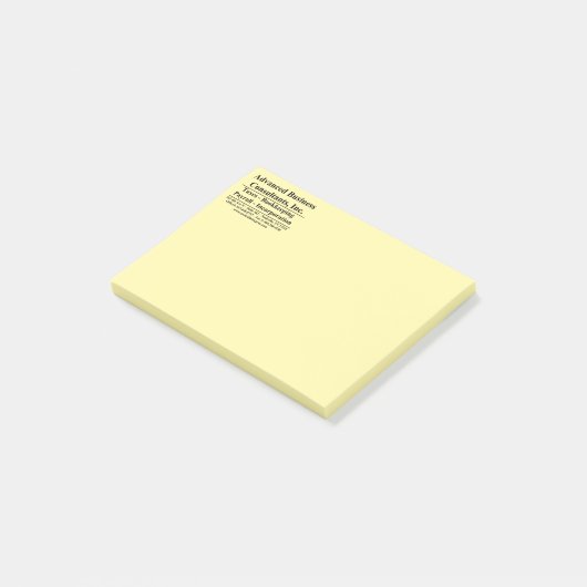 Advanced Business Post-it® Notes (Schuin)