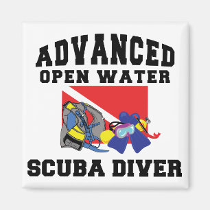 Advanced Open Water SCUBA Diver Magneet
