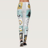 Advent Calendar Kerstmis Leggings (Achterkant)