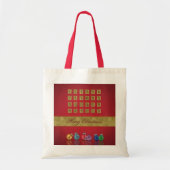 Advent Calendar-kerstnamen Tote Bag (Voorkant)