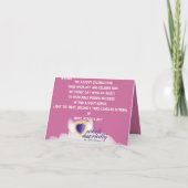 ADVENT derde week Joy-Customize Feestdagen Kaart (Achterkant)