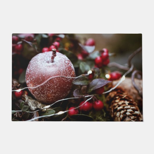 Advent en kerstdecoratie deurmat (Voorkant)