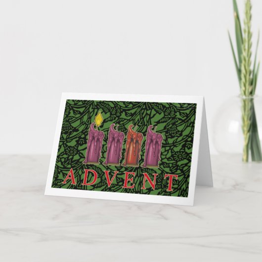Advent Feestdagen Kaart (Voorkant)