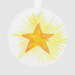 Advent Jesse Tree Star Ornament