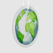 Advent Jesse Tree Wereldbol Ornament (voorkant)