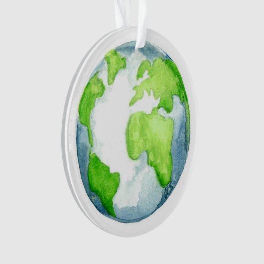 Advent Jesse Tree Wereldbol Ornament (voorkant)