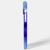 Advent, kerstartik op blauwe groene regenboog Case-Mate iPhone case (Achterkant / Links)