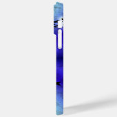 Advent, kerstartik op blauwe groene regenboog Case-Mate iPhone case (Achterkant / Links)