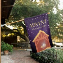 Advent Wachten in Hope House Vlag