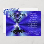 Advent, Weihnachten, Gedicht Deutsch (Voorkant / Achterkant)