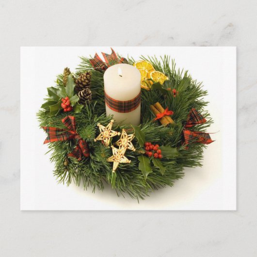 Advent Wreath Briefkaart (Voorkant)