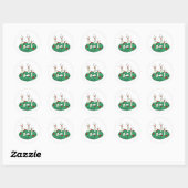 Advent Wreath Ronde Sticker (Vel)