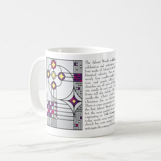 Advent Wreator Mok (Voorkant links)