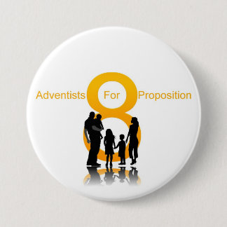 Adventieve personen voor Prop 8 Ronde Button 7,6 Cm