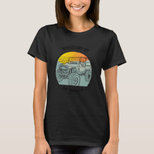 Adventure 101 FJ Cruiser in Beauful Outdoor O T-shirt