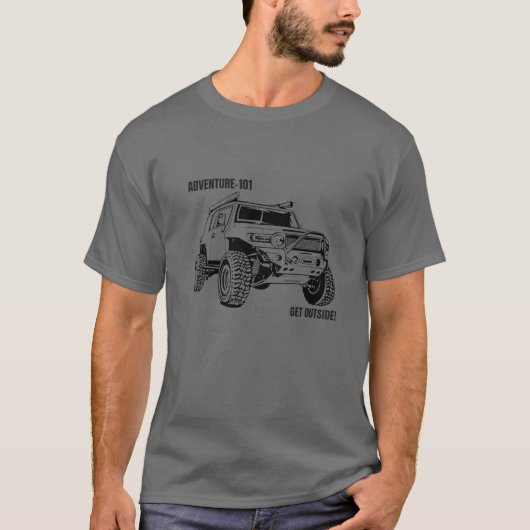 Adventure 101 FJ Cruiser T-shirt (Voorkant)