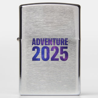 Adventure 2025 Galaxy Typography Design
