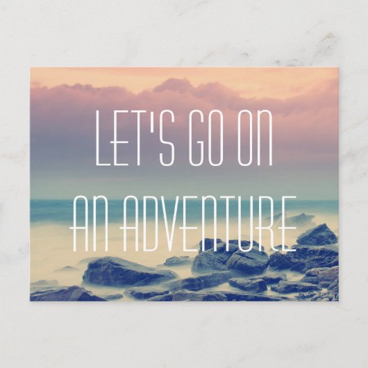 Adventure-afdrukken Briefkaart (Voorkant)