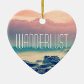 Adventure-afdrukken Keramisch Ornament (Voorkant)