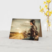 Adventure Ahead Birthday Kaart (Gele Bloem)