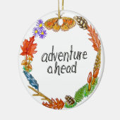 Adventure Ahead Ornament (Links)
