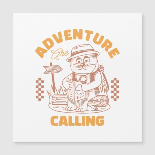 Adventure Are Calling – Cat (Voorkant)