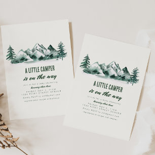 Adventure Attend Baby shower extérieur Invitation