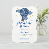 Adventure Attend Baby shower Invitation (Debout devant)
