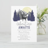 Adventure Attend Baby shower Invitation (Debout devant)
