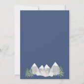 Adventure Attend Baby shower Invitation Marine (Dos)